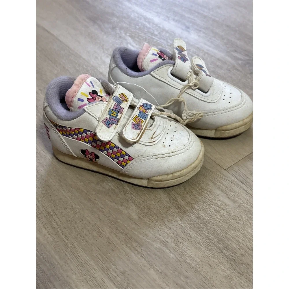 Disney Minnie Mouse 2000/Y2k Vintage Shoes Size 2 Girls Unworn